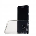 Wholesale Samsung Galaxy Note 5 Crystal Clear Gummy Hybrid Case (Clear)